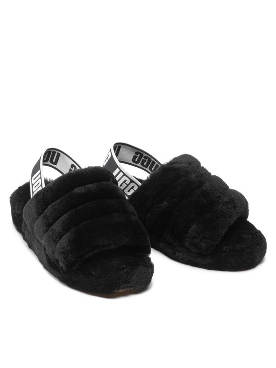 Ugg Тапочки Ugg W Fluff Yeah Slide 1095119 Чорний