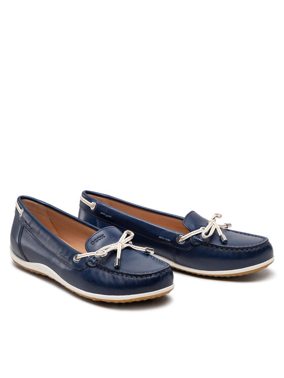 Geox Mokasīni Geox D Vega Moc B D92DNB 043BC C4EA5 Tumši zils