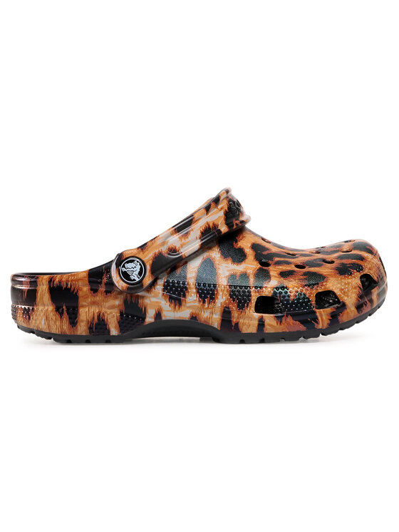 Crocs Ciabatte Crocs Classic Animal Print 206676 Marrone