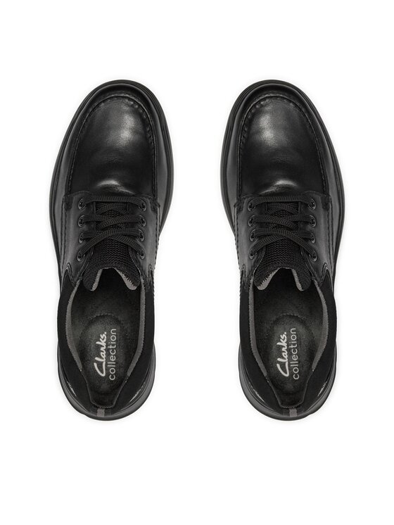 Clarks Туфлі Clarks Cotrell Edge 261373857 Чорний