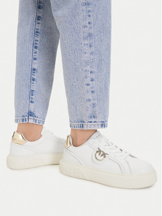 PINKO Tenisice PINKO Yoko 06 SS0041P087 Bijela