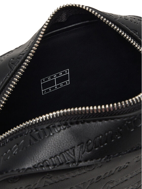 Tommy Jeans Geantă Tommy Jeans Tjw Must Aop Camera Bag AW0AW17865 Negru