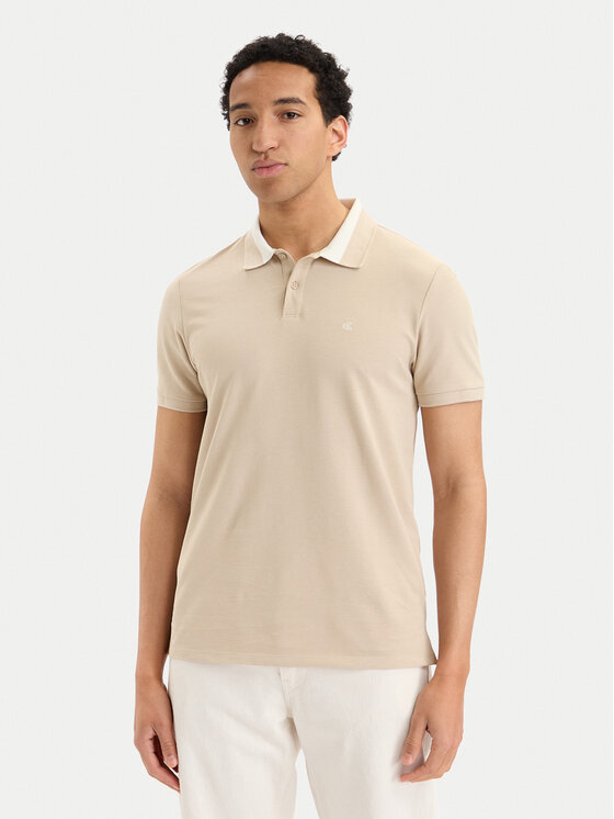 Calvin Klein Jeans Calvin Klein Jeans Polo LV04RG234G Beige claro Regular Fit