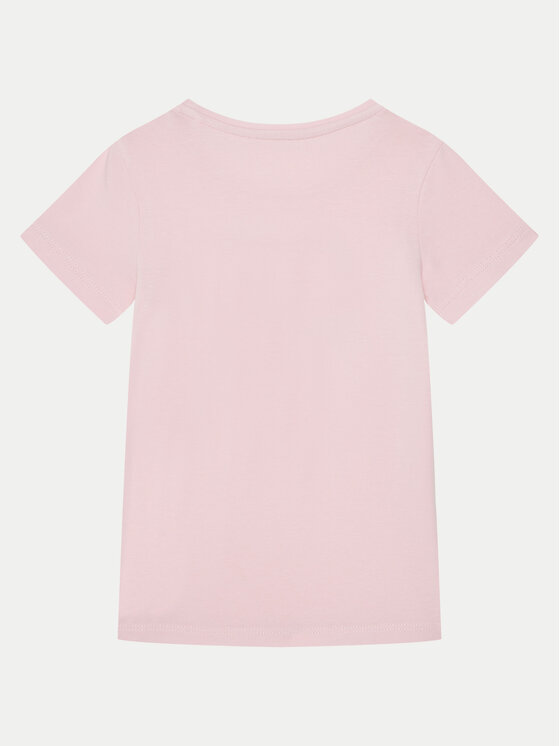 Guess Guess Póló K5RI17 K6YW4 Rózsaszín Regular Fit