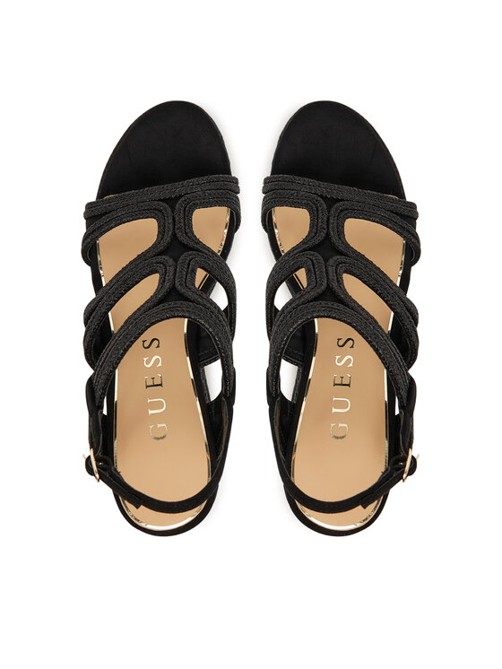 Guess Sandali Guess FLJERS FAB04 Črna