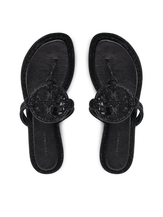 Tory Burch В'єтнамки Tory Burch Miller 152177 Чорний