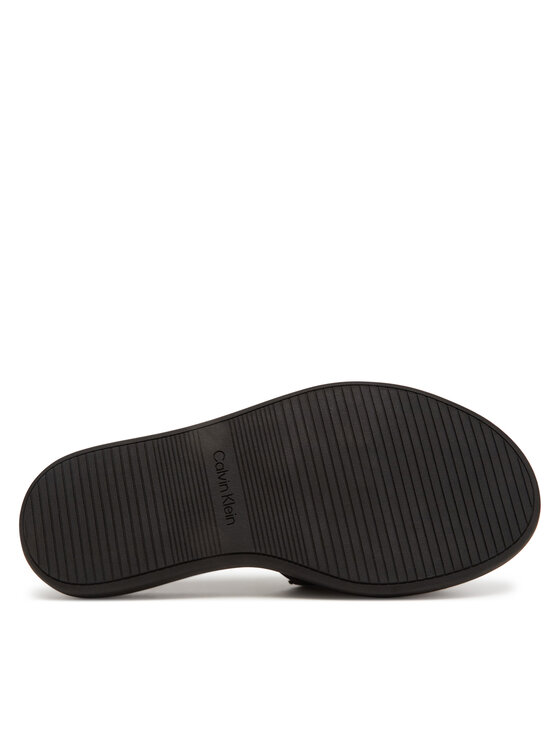 Calvin Klein Klapki Calvin Klein Flatform Slide Jacq HW0HW02461 Czarny