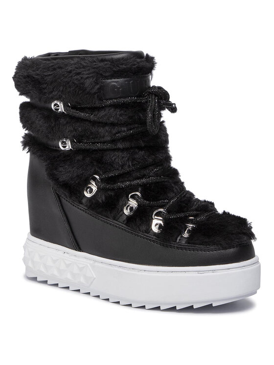 Guess Μποτίνια Guess Freezyn2 FL8FR2 FUR12 Μαύρο