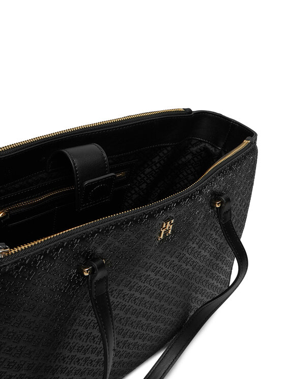 Tommy Hilfiger Kabelka Tommy Hilfiger AW0AW16948 Čierna