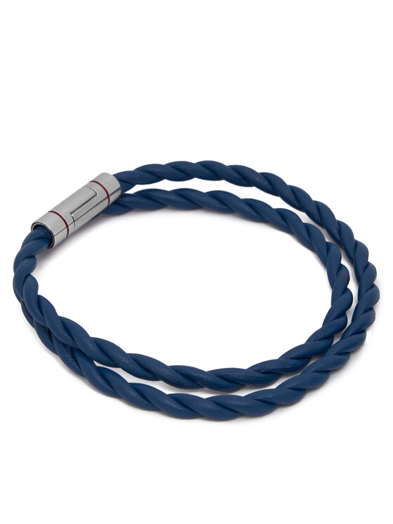 HUGO Браслет HUGO E-Doublebraid4 50552596 Голубий
