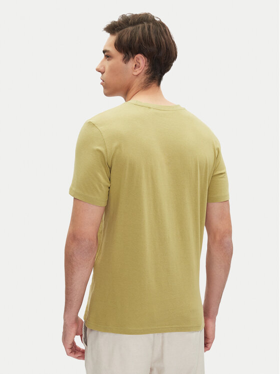 Mustang Mustang T-shirt Austin 1016274 Verde Regular Fit