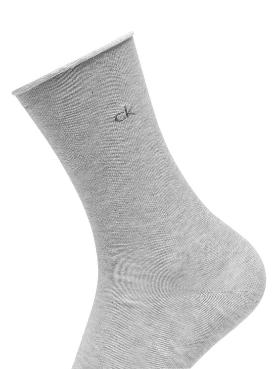Calvin Klein Dolge nogavice Calvin Klein 701234368 Siva