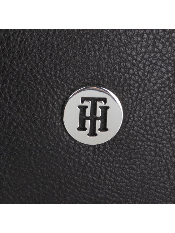 Tommy Hilfiger Τσάντα Tommy Hilfiger Honey Small Tote AW0AW07297 Μαύρο