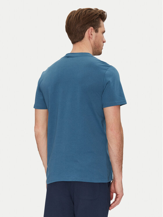 Blend Blend Camiseta 20718276 Azul Regular Fit