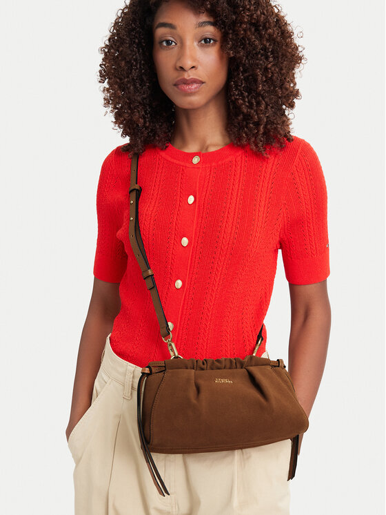 Tommy Hilfiger Torebka Tommy Hilfiger AW0AW19010 Brązowy