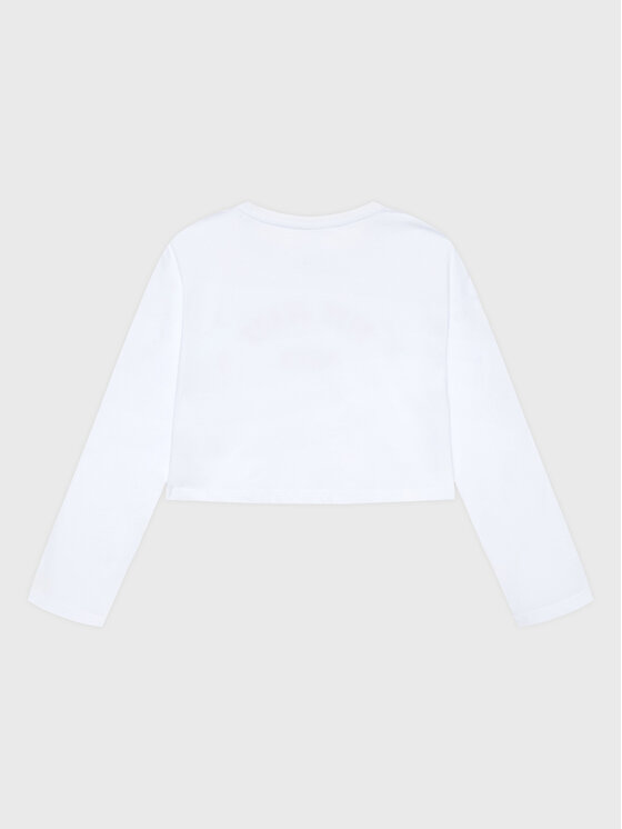 Pepe Jeans Pepe Jeans Marškinėliai Paullete PG502955 Balta Regular Fit