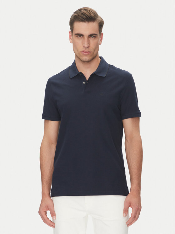 Calvin Klein Calvin Klein Polo LV04LC239G Tamnoplava Regular Fit