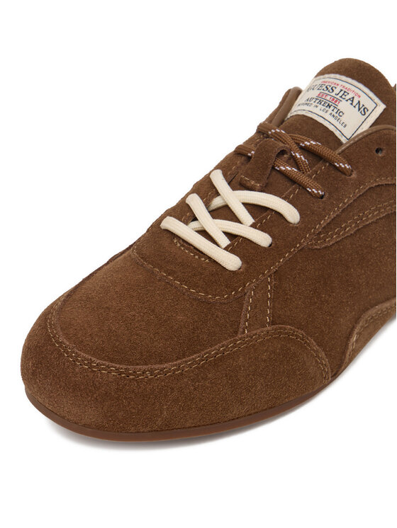 Guess Jeans Sneakersy Guess Jeans EO-GSJ118 Hnědá