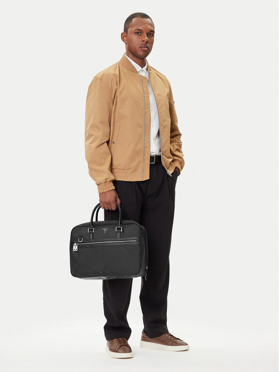 Guess Brašna na notebook Guess HMLUHN P4447 Černá