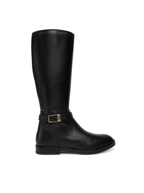 Tommy Hilfiger Zābaki Tommy Hilfiger T4A6-34037-0036 Melns
