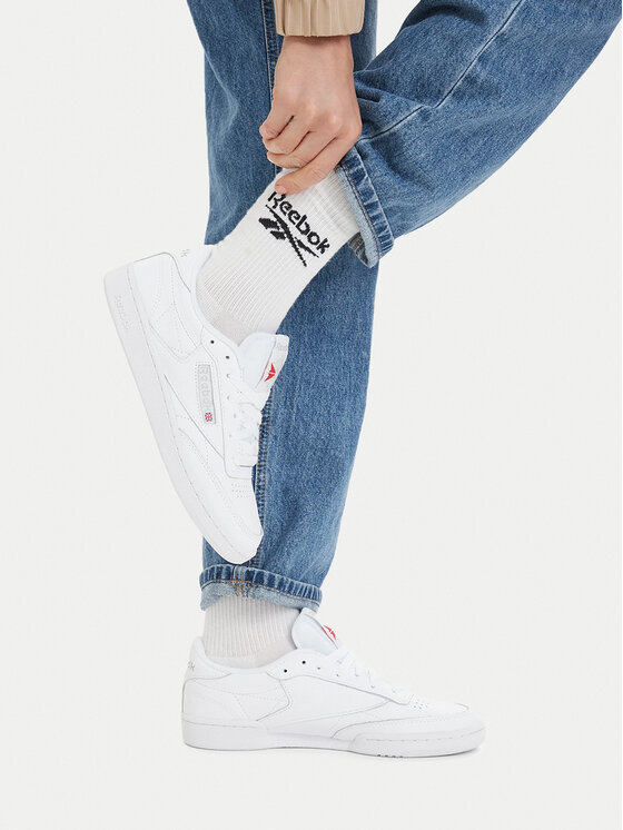 Reebok Снікерcи Reebok SS-CLUB C 85 100000015 Білий