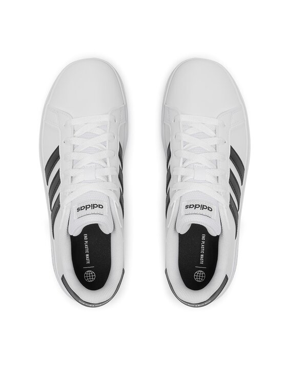adidas Снікерcи adidas Grand Court Lifestyle Tennis Lace-Up Shoes GW6511 Білий