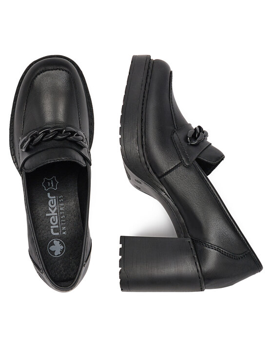 Rieker Pantofi Rieker Y4150-01 Negru