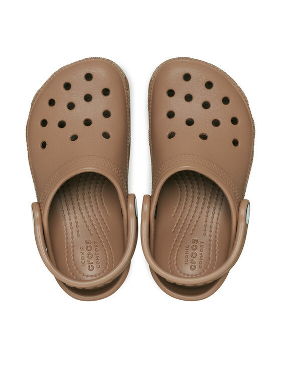 Crocs Шльопанці Crocs Toddler Classic Clog 206990 Коричневий