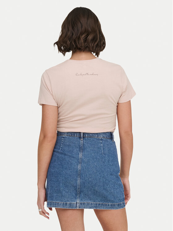 ONLY ONLY Camiseta Lucy 15346760 Rosa Regular Fit