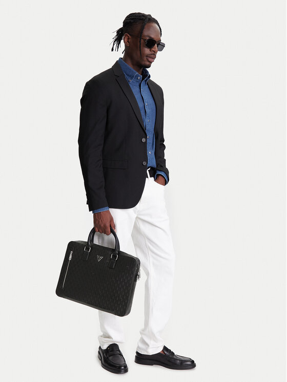 Guess Portatīvā datora soma Guess HMTODE P5247 Melns