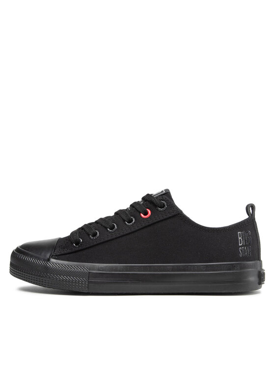 Big Star Shoes Plátěnky Big Star Shoes JJ274003 Černá