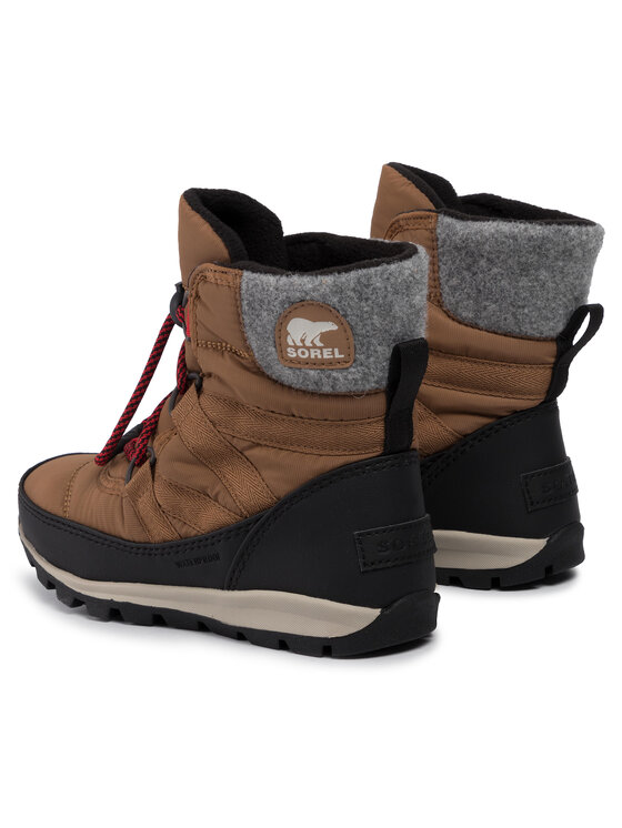 Sorel Cizme de zăpadă Sorel Youth Whitney Short Lace NY3493 Maro