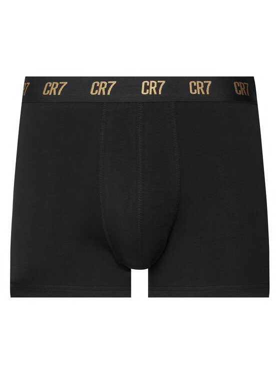 Cristiano Ronaldo CR7 Cristiano Ronaldo CR7 Conjunto de calzoncillos boxer 8125-49 Negro