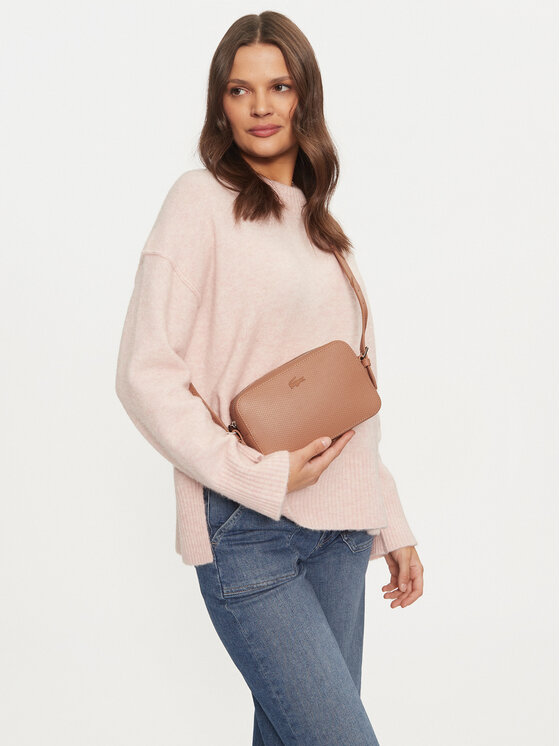 Lacoste Kabelka Lacoste NF3879KL Hnědá
