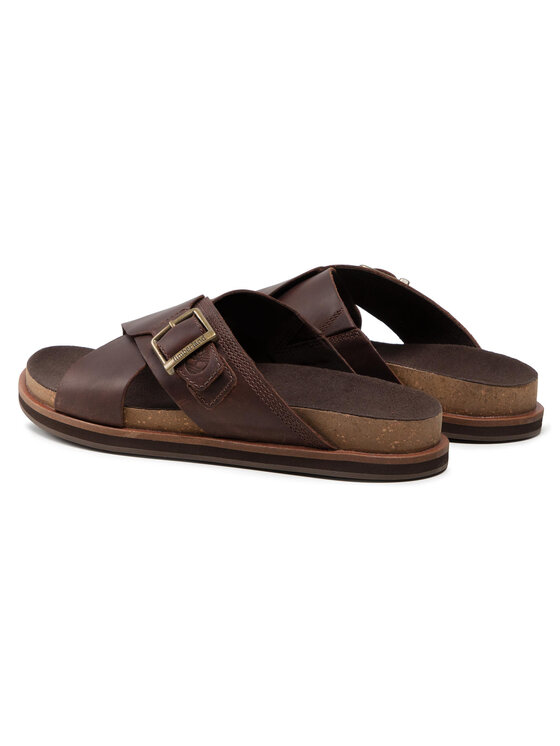 Timberland Шльопанці Timberland Amalfi Vibes Cross Slide TB0A41A1V131 Коричневий