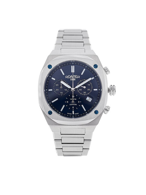 Roamer Ceas Roamer Stingray R7 Chrono 854837 41 45 50 Argintiu