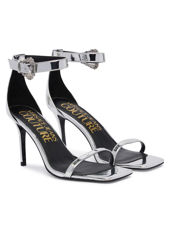 Versace Jeans Couture Szandál Versace Jeans Couture 80VA3S76 ZS406 Ezüst