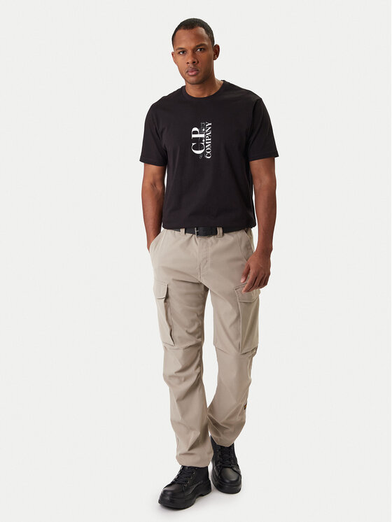 C.P. Company C.P. Company Camiseta 20CMTS084A005100W Negro Regular Fit