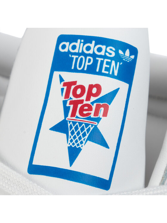 adidas Αθλητικά adidas Top Ten Hi D65161 Λευκό