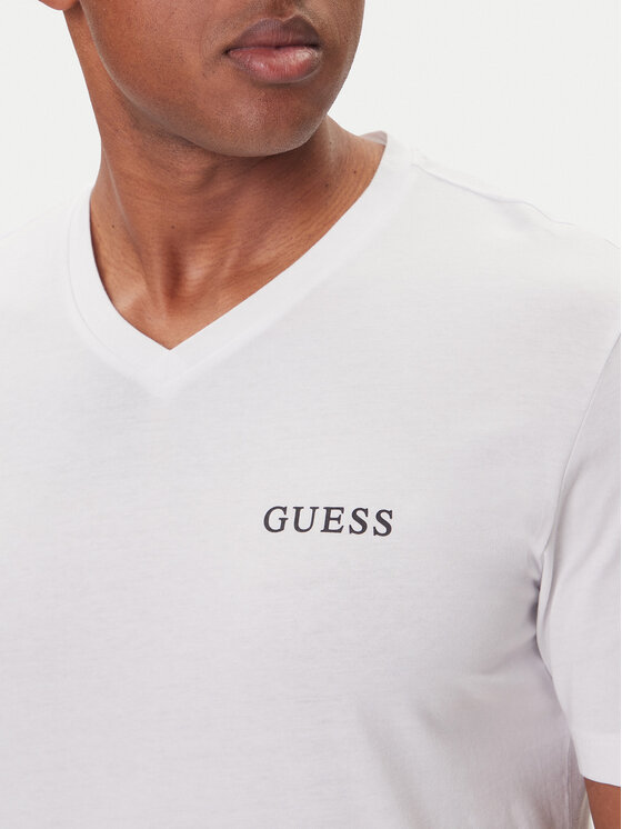 Guess Guess Conjunto de camisetas U5BG58 KCAM1 Blanco Regular Fit