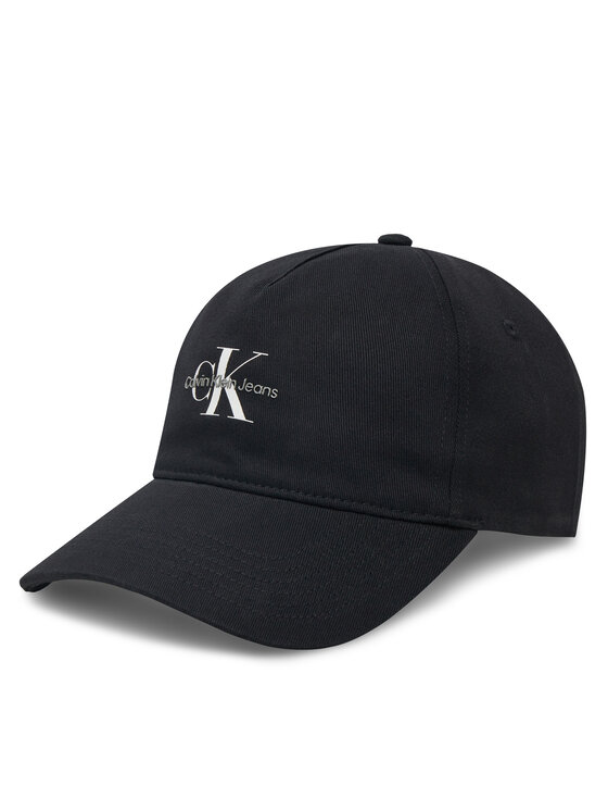 Calvin Klein Jeans Шапка с козирка Calvin Klein Jeans Printed Monologo Cap LV04K5027G Черен