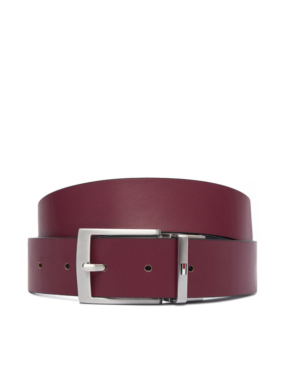 Tommy Hilfiger Curea Tommy Hilfiger Adan Rev 3.5 Pebble AM0AM14566 Negru