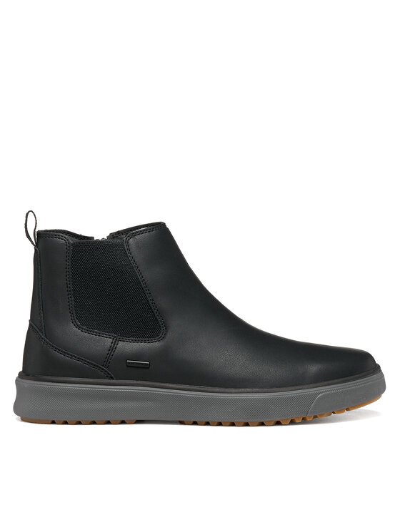 Geox Ghete Jodhpur Geox U Cenisio B Abx U66AJC 0009B C9999 Negru