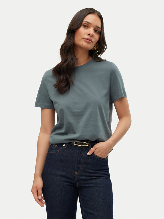 Vero Moda Vero Moda Camiseta Paulina 10316991 Verde Regular Fit