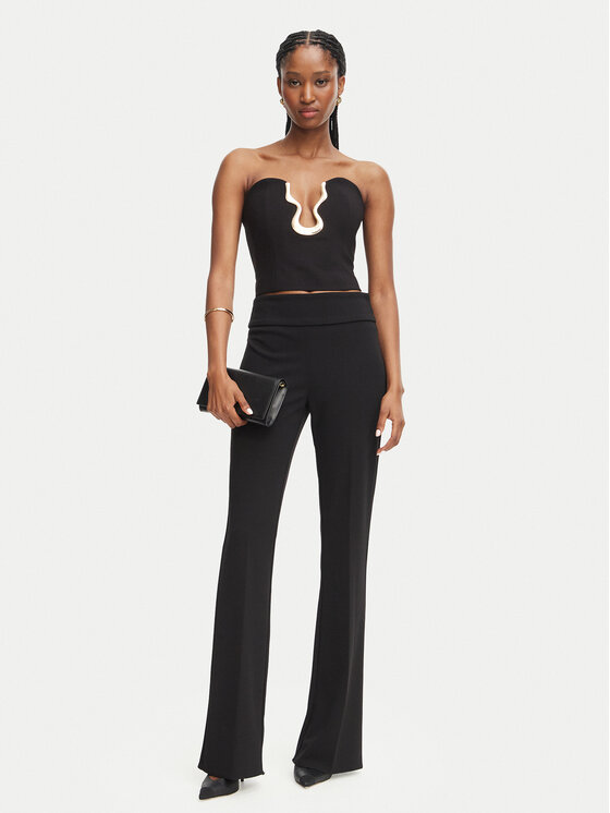 Bardot Bardot Top Paltrow 60463TB Negro Slim Fit