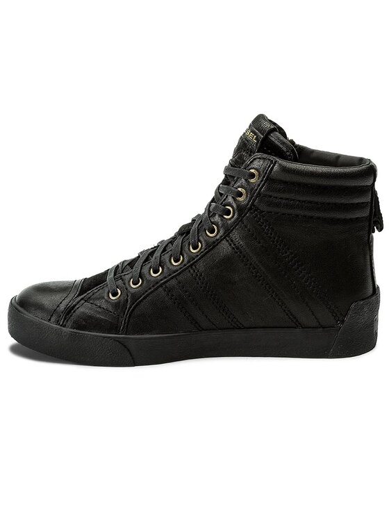 Diesel Sneakersy Diesel D-String Plus Y01169 P1432 T8013 Černá
