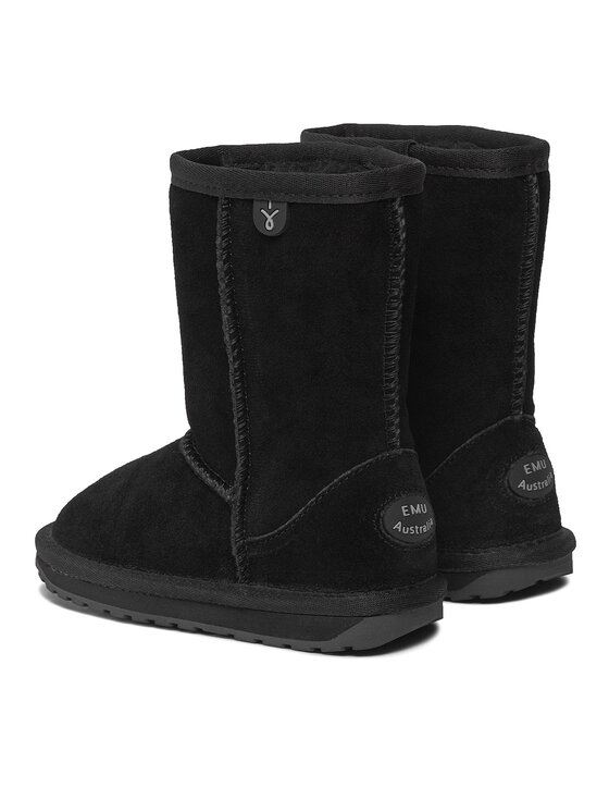 EMU Australia Cizme de zăpadă EMU Australia Wallaby Lo Kids K10102 Negru