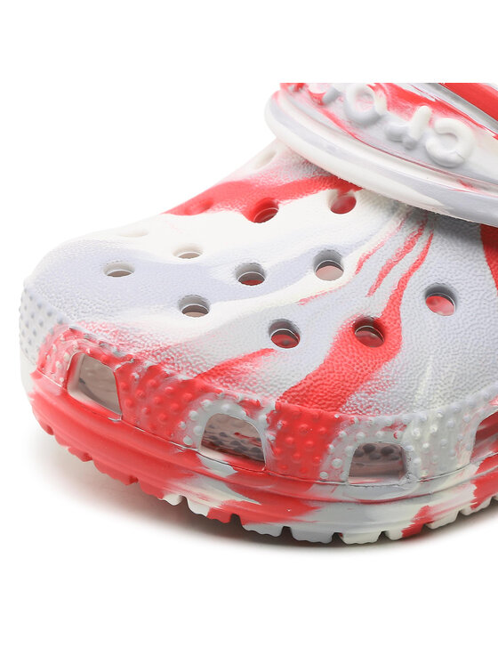 Crocs Chanclas Crocs Classic Marbled Clog T 206838 Blanco