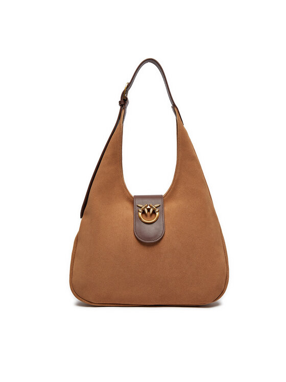 PINKO Ročna torba Pinko Hobo Mini PE 24 PLTT 103275 A0YG Rjava