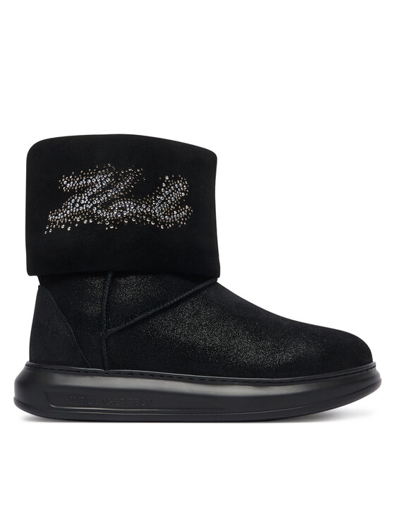 KARL LAGERFELD Cizme de zăpadă KARL LAGERFELD Kapri Kosi KL44557S Negru